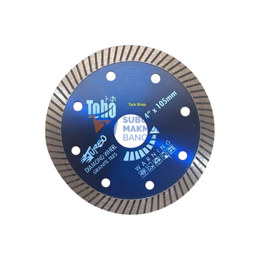 [SMB006095] TOHO DIAMOND CUTTING WHEEL TURBO 4"