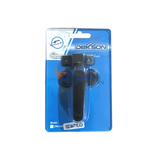 [SMB136401] DEKKSON CAM WINDOW HDL CWH 103Z MATT BLACK