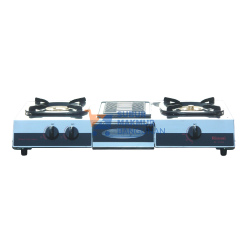 [SMB137041] RINNAI RI-524E KOMPOR GAS 2TUNGKU + GRILL PAN