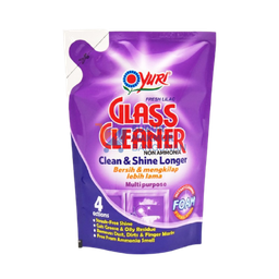 [SMB137103] YURI GLASS CLEANER FOAM POUCH FRESH LILAC 410ML