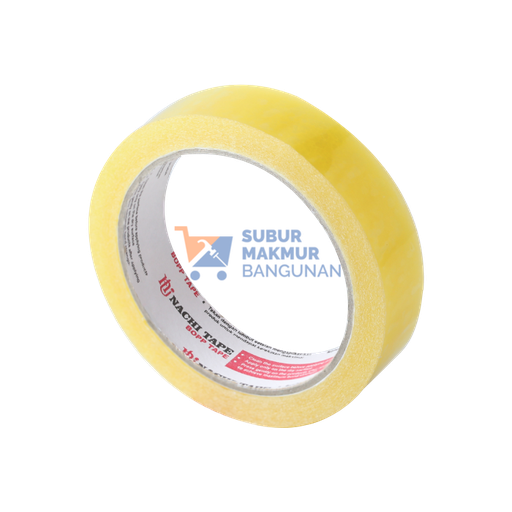 [SMB137568] NACHI STATIONERY TAPE YELLOW SHRINK 24MMX72YX144R