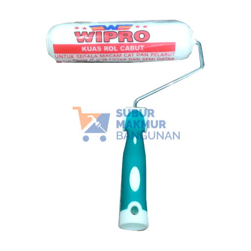[SMB138182] WIPRO BULU KUAS ROLL ONLY TAHAN THINNER PUTIH 9"