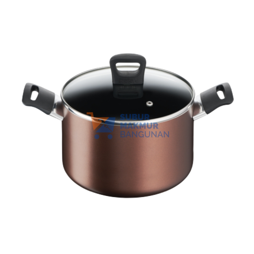 [SMB138435] TEFAL G1436195 DAY BY DAY STOCKPOT+LID 22CM INDUKS