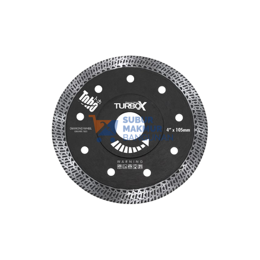 [SMB140354] TOHO DIAMOND WHEEL TURBO X RIM 4"X105MM