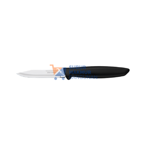 [SMB140706] TRAMONTINA 23420103 PLENUS PARING KNIFE BLACK 3"