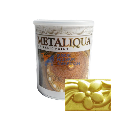 [SMB140801] METALIQUA CAT METALIC MQ16 BRIGHT GOLD 750CC