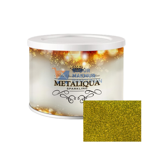 [SMB140830] METALIQUA SPARKLING CAT METALIC 06 GOLD 250CC