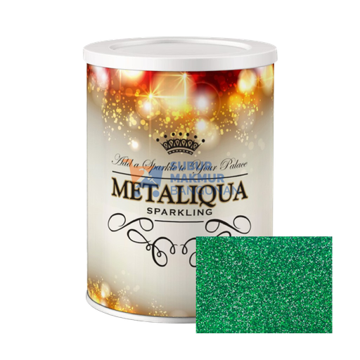 [SMB140837] METALIQUA SPARKLING CAT METALIC 09 SILV GREEN750CC