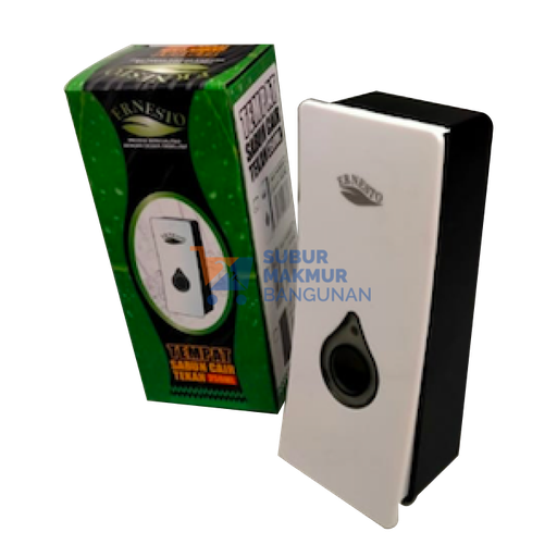 [SMB146452] ERNESTO ER-9701 TEMPAT SABUN CAIR TEKAN WHITE