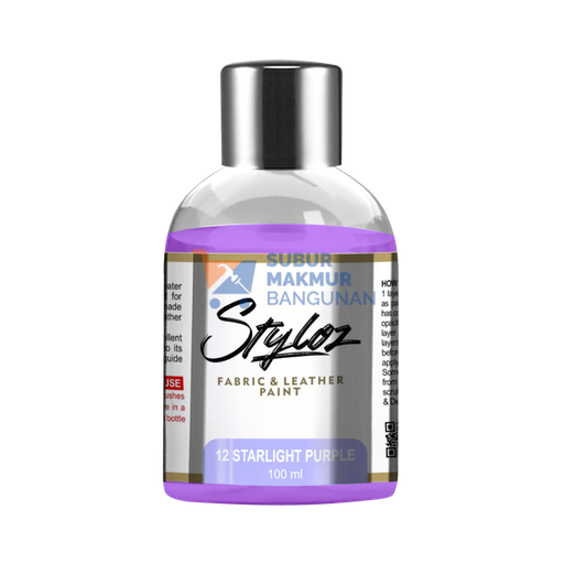 [SMB141071] STYLOZ 12 CAT FABRIC&LEATHER STARLIGHT PURPLE100ML