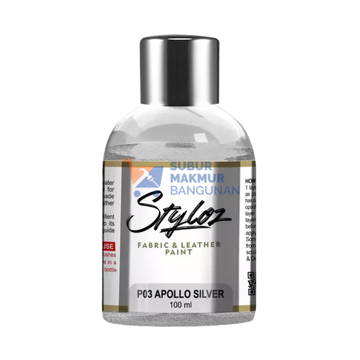 [SMB141131] STYLOZ P03 CAT FABRIC&LEATHER APOLLO SILVER 100ML