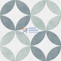 [SMB151105] ASIA TILE KERAMIK 25X25 ROYAL GREY 16PCS/DUS ATP
