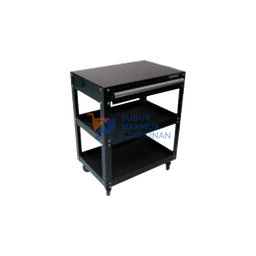 [SMB151621] TEKIRO ST-TC1898 TROLI KERANJANG MEKANIK HITAM