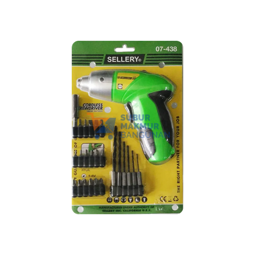 [SMB015323] SELLERY 07-438 CORDLESS SCREWDRIVER 3.6V