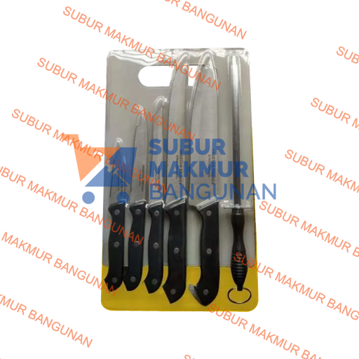 [SMB015333] PROHEX 3020-015 PISAU DAPUR STAIN.S+PENGASAH SET