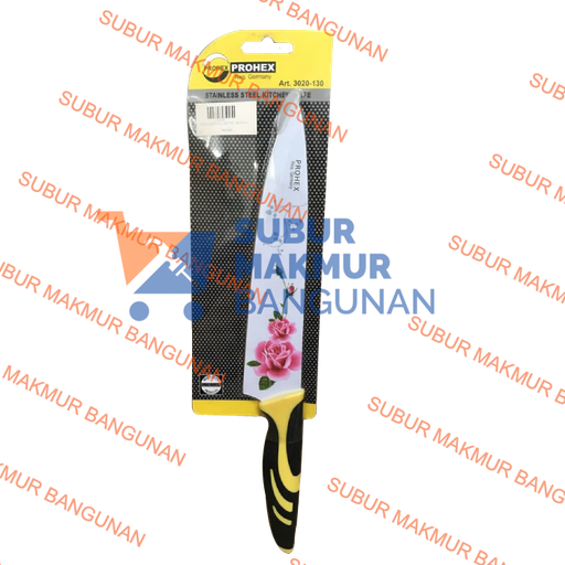 [SMB016198] PROHEX 3020-130 PISAU STAINLES KEMBANG 8" BESAR