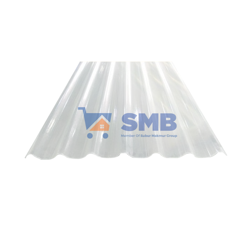 [SMB020891] SENG FIBERGLASS GELOMBANG BESAR ( 80 CM X 180 CM )