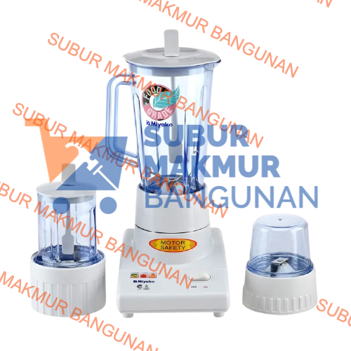 [SMB073050] MIYAKO BL-102 PL (PLASTIK) BLENDER 3 IN 1 200W